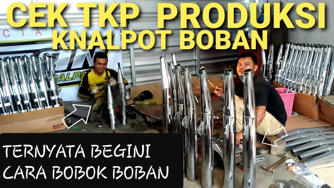 RIDING SANTAI RXKING|CEK LANGSUNG PRODUKSI  KNALPOT BOBAN