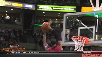 Lebron James HUGE SLAM on Jason Terry (3/18/2013) [HQ]