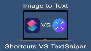 Capture text from an image with macOS Shortcuts