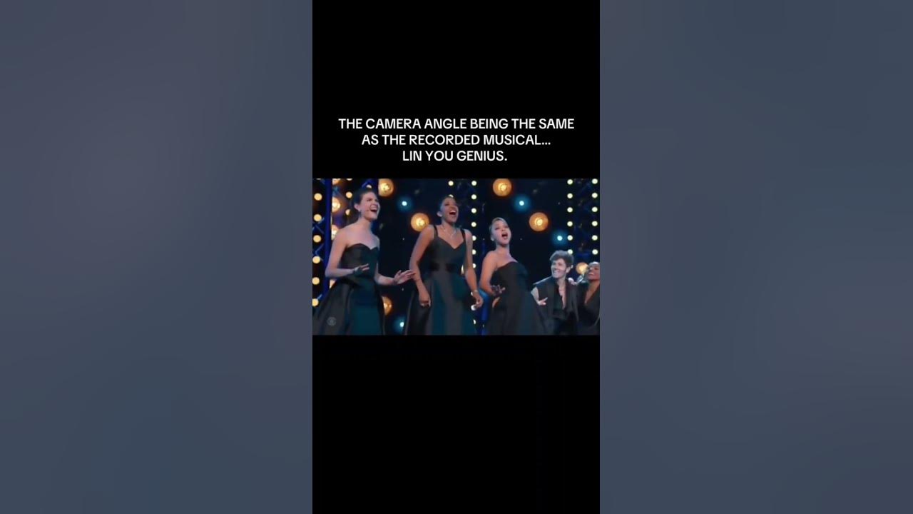 did anyone else notice this?? #idk #broadway #hamilton #tonyawards2025  #hamiltoncastattonys #