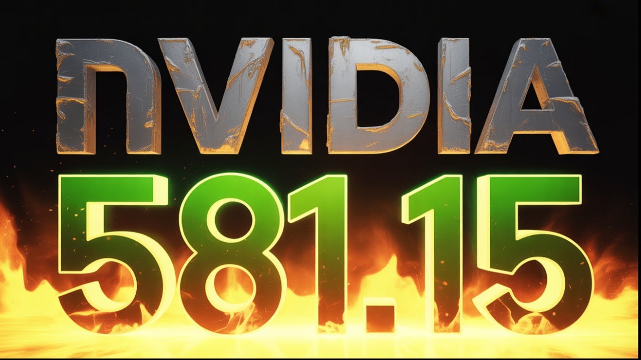 NVIDIA 581.15: Potencia BRUTAL para tu PC… ¿Será realmente estable?