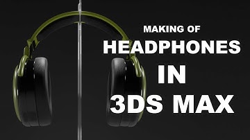 3Ds MAX - HEADPHONES * SENNHEISER (Speed Modelling)