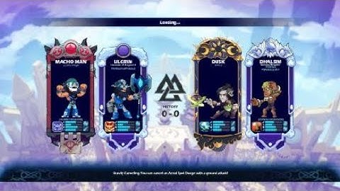 Brawlhall matchmaking in a nutshell