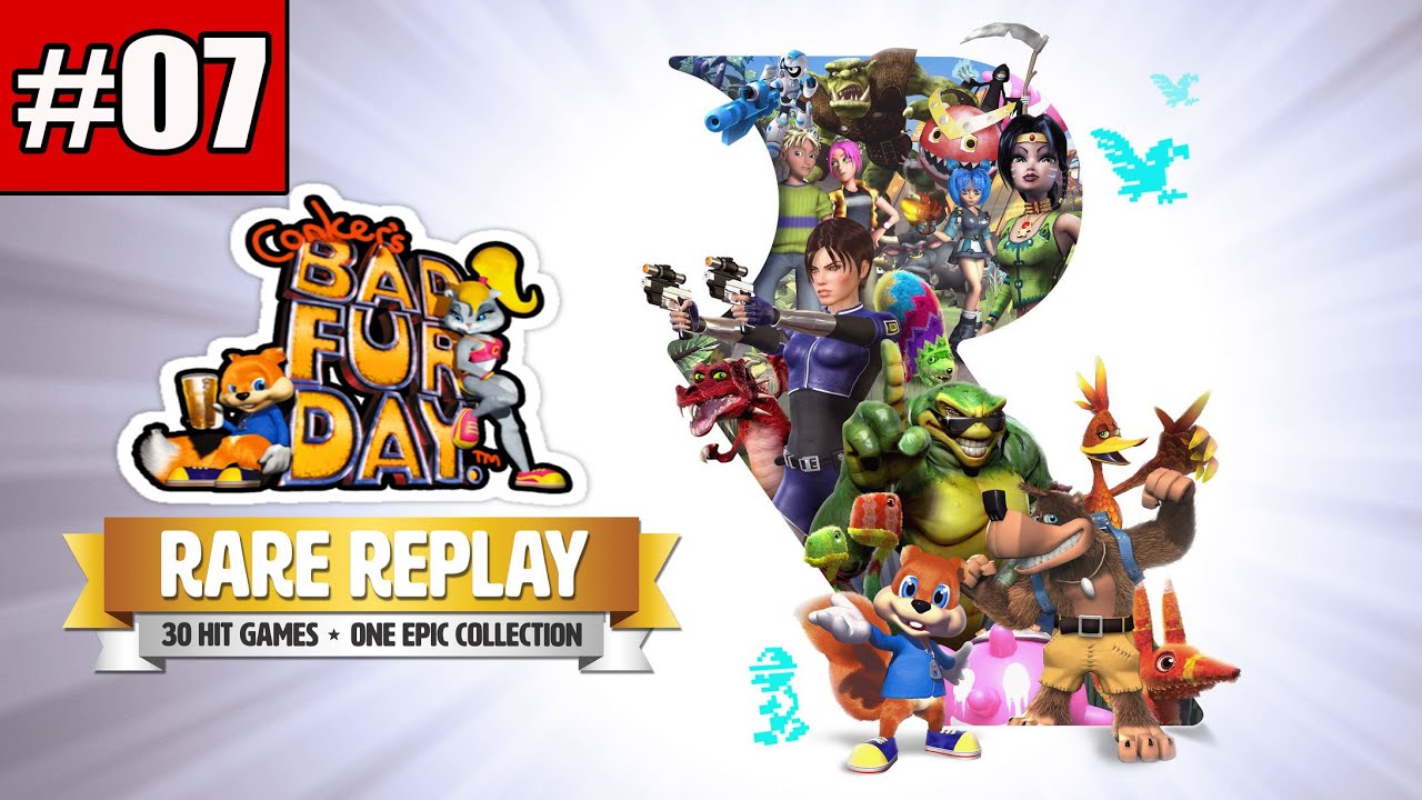 Rare Replay Conker's Bad Fur Day Walkthrough Part 7 No Commentary