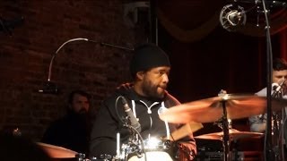 Questlove joins on drums!! "Lay Away" Soulive, Nigel Hall & Shady Horns @ Bowlive 5 March/14/14 chords