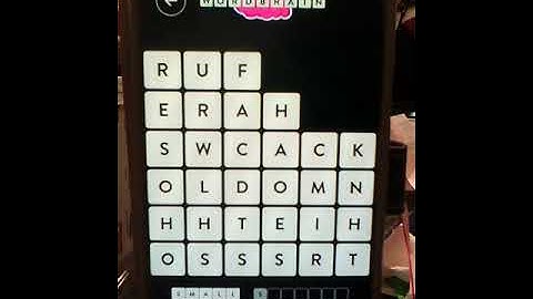 WordBrain goldfish 12