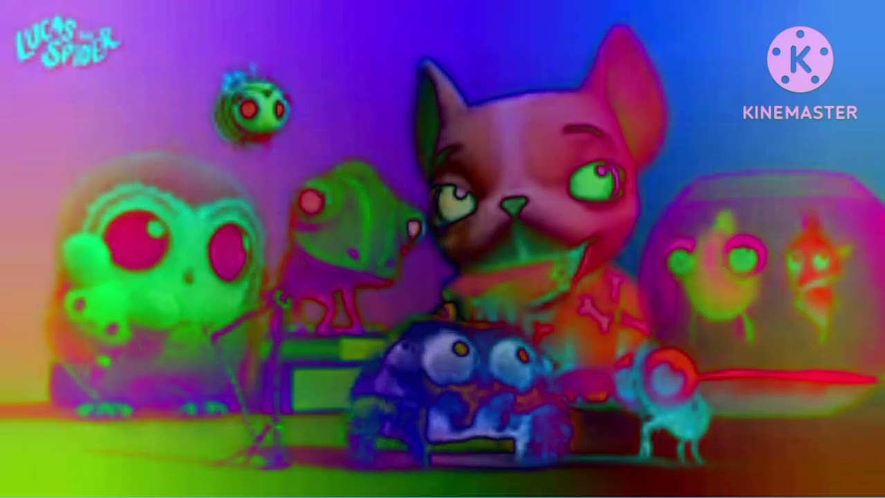 Lucas the spider intro effects preview 1