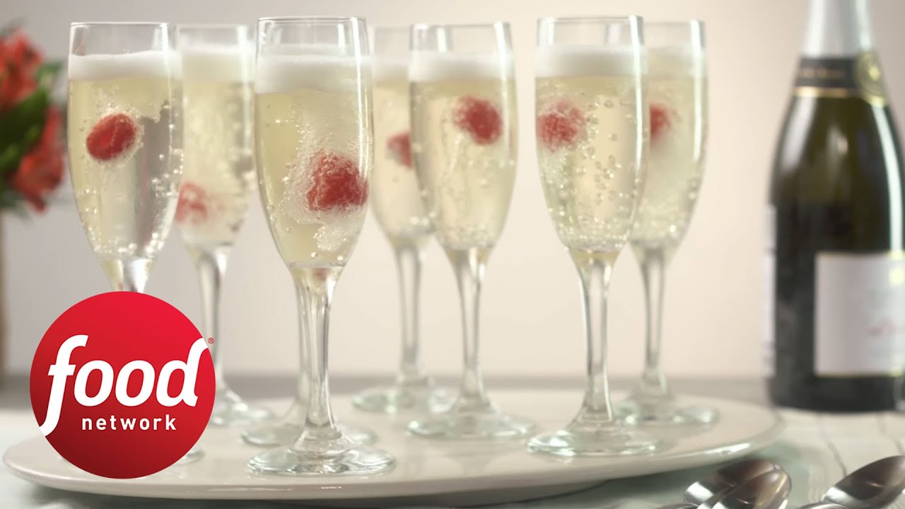 Champagne Jelly Flutes You Eat with a Spoon | From Food Network Kitchen | Food Network