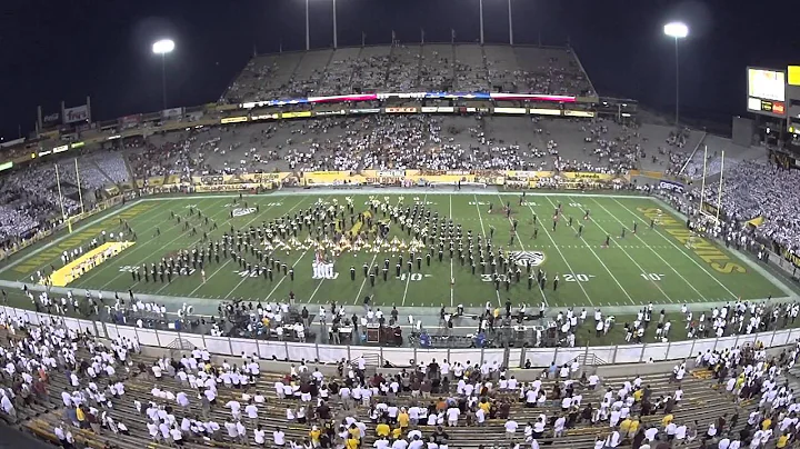 2015 ASU Marching Band - Pregame (Sept 18)