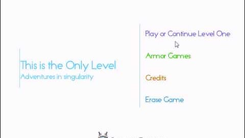 This is the only level glitch