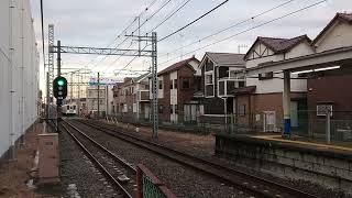 東武8000系 急行 柏行き 初石駅通過