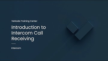 Verkada Intercom | Introduction to Intercom Call Receiving (Command Admin)