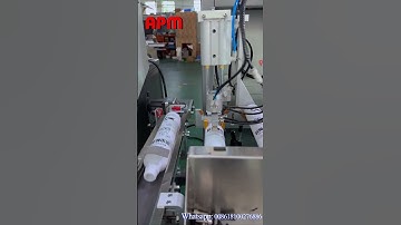 Orientation Sensor and flame treatment by bottle screen printing machine