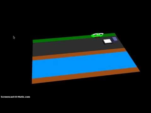 Version 0.2 of Frogger