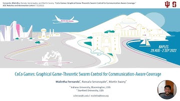 Graphical Game-Theoretic Cooperative Swarm Control - [IEEE Ro-Man 2022]