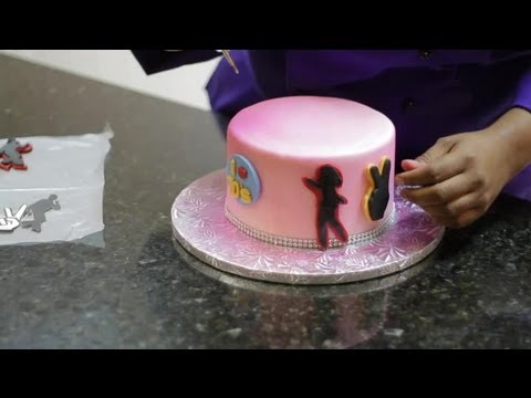 1970s-Themed Birthday Party Cake Decorating : Cake Decorating - YouTube