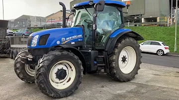 Kolik váží traktor New Holland T6 165?