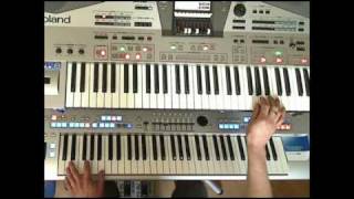 Stand by me.mp4 Tyros 4 et Roland E-80 chords