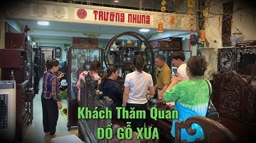 NỘI THẤT ĐỒ GỖ TRUYỀN THỐNG - Tủ Bày Đồ Cổ Xưa - Trường Kỷ Gỗ - Tràng Kỷ Cổ - ĐỒ GỖ ĐẸP - Tủ Rượu Cổ