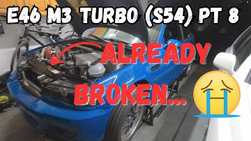 E46 M3 Turbo (S54) Part 8 - First start & drive!!