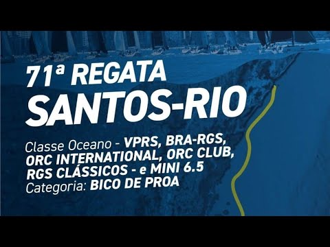 ⁣Largada 71 Regata Santos -Rio 2021