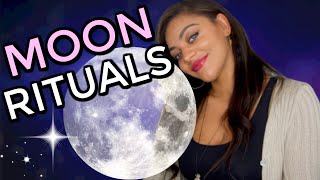 Information HOW TO USE THE ENERGY OF THE MOON | Full Moon Ritual & New Moon Ritual | How To Manifest! Guide