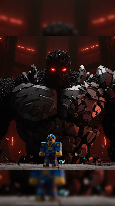 Epic Shadow Titan Battle  Fantasy Action Animation #roblox #shorts #robloxshorts