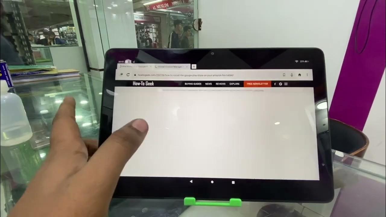 How to install Google Play Store on Amazon fire tablet YouTube