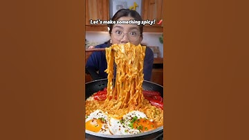 Spicy noodles from @lumpiaqueen #shorts