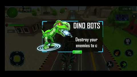 Dino Robot Car Transform Game-Android Gameplay