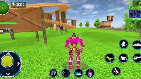 Dino Robot Car Transform Game-Android Gameplay