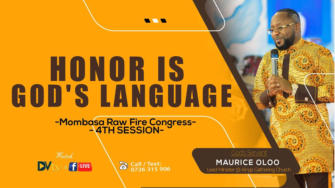 HONOR IS GOD'S LANGUAGE