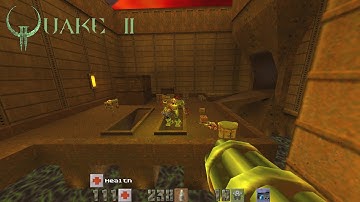 Quake 2 (Yamagi) p.25 | Unit 6: Power Plant - Proceed to Big Gun | 4K/60