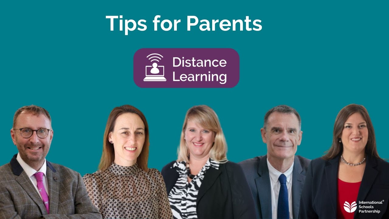 ISP Tips for Parents on Distance Learning - YouTube