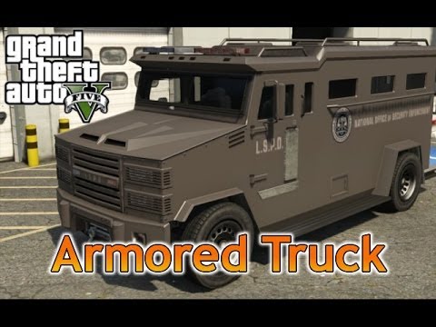 GTA 5: Where To Find Armored Truck (GTA 5 Online)