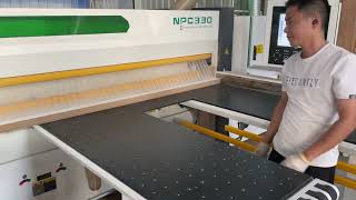 Jinan Tri-Tiger Furniture Factory - Mdf Board Cutting