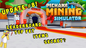 Exploring The New GREAT MINE in Pickaxe Mining Simulator and More