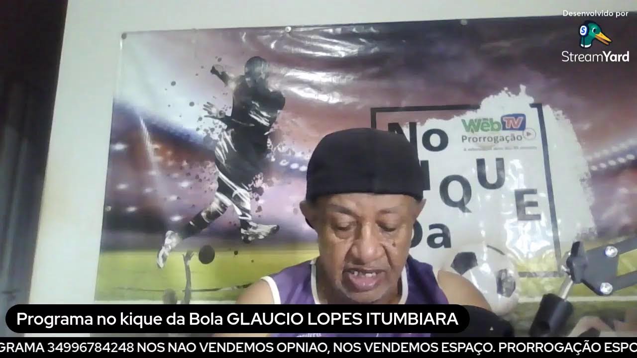 PRORROGAÇÃO ESPORTES PROGRAMA NO KIUE DA BOLA 18/02/2026 YOUUBE
