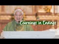Learnings in endings
