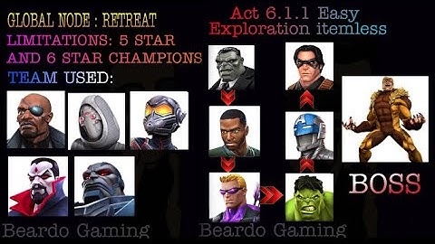 (Mcoc) Act 6.1.1 Easy Path Exploration itemless #7