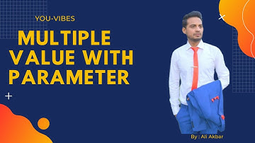 How to pass multiple values parameter In Oracle Apex | Oracle Apex Tutorial Lecture 35