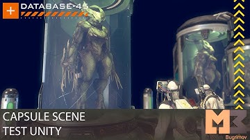 Monster In Capsule Scene Test In Unity