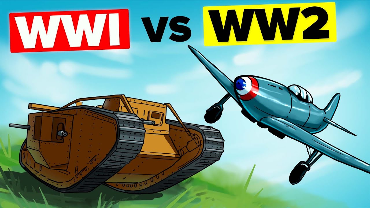 Deadliest Military Weapons of WWI vs WW2 Compared