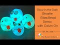 Secrets to Making a Glow-in-the-Dark Ghostie Bead with Calvin Orr at The Bead Gallery, Honolulu!