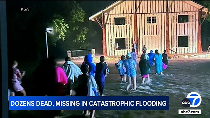 Death toll climbs to 51 in Texas floods, 27 girls missing from camp
