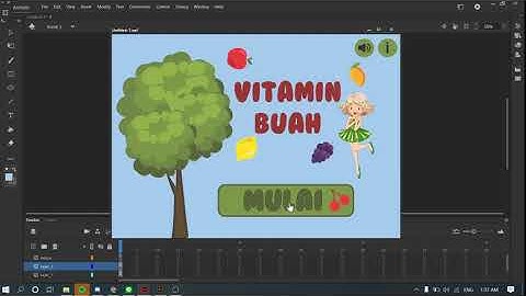 Tutorial Membuat Button dan Navigation di Adobe Animate CC 2020
