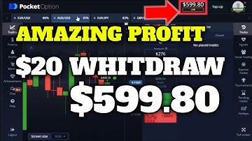 NEVER LOSS 100% | Deposit $20 Whitdraw $600.80 Amazing Profits | Trading in Binary Option
