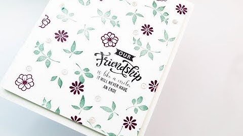 Unity Quick Tip: Stamping Sweet Patterns with the Wreath Builder