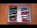 A Box Filled With Diecast Cars