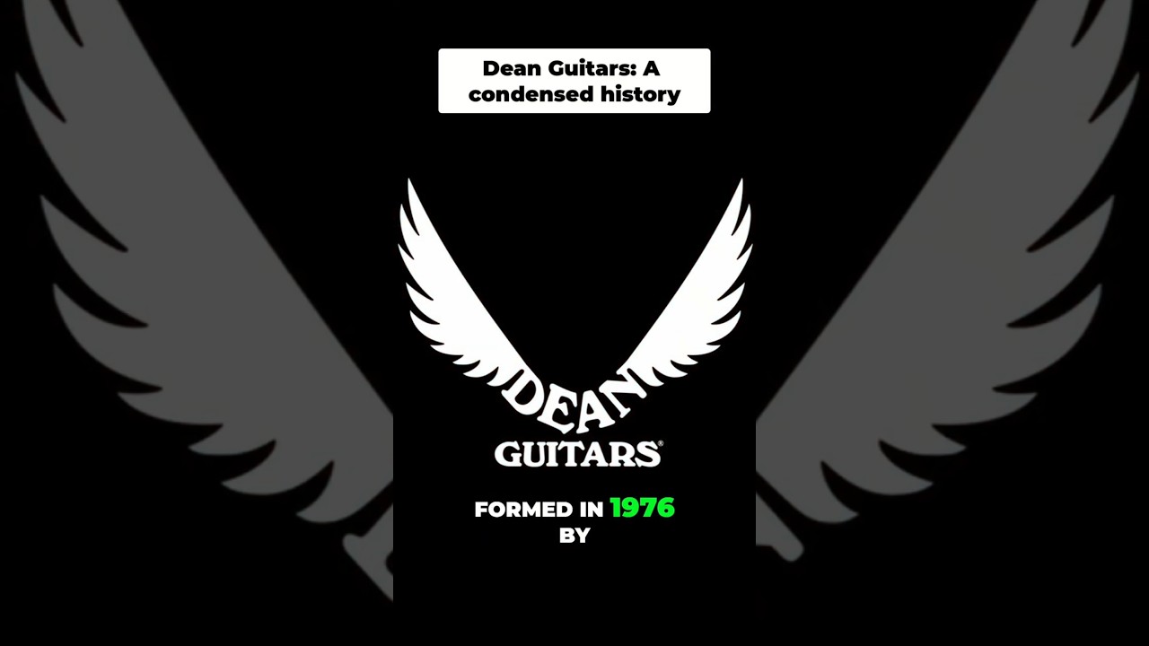 Гитары Dean: Краткая история